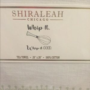 Shiraleah NWT “Whip It Good” Tea Towel
